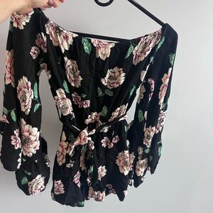 Pink Floral Romper, absolutely adorable just don’t wear it as much as it dese…